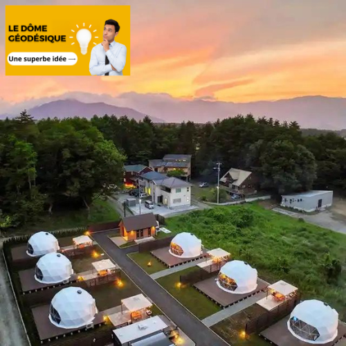 Tokenisation et hébergements insolites : le dôme géodésique